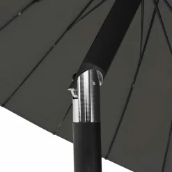 MAISON EXCLUSIVE - Parasol d'extérieur avec mât en aluminium 270 cm anthracite