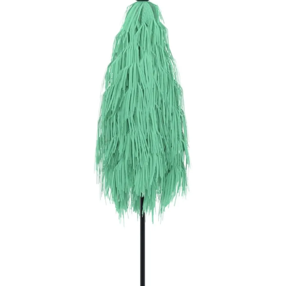 MAISON EXCLUSIVE - Parasol de jardin avec mât en acier vert 223x223x213 cm