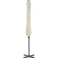 MAISON EXCLUSIVE - Parasol de jardin avec base portable sable