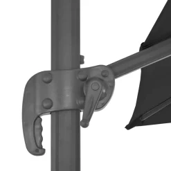 MAISON EXCLUSIVE - Parasol de jardin avec base portable anthracite