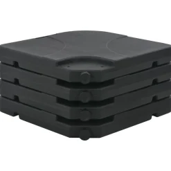 MAISON EXCLUSIVE - Parasol de jardin avec base portable anthracite