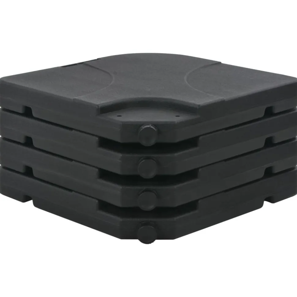 MAISON EXCLUSIVE - Parasol de jardin avec base portable anthracite