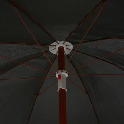 MAISON EXCLUSIVE - Parasol de jardin avec mât en acier 240 cm anthracite