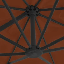 MAISON EXCLUSIVE - Parasol de jardin en porte-à-faux avec mât en aluminium