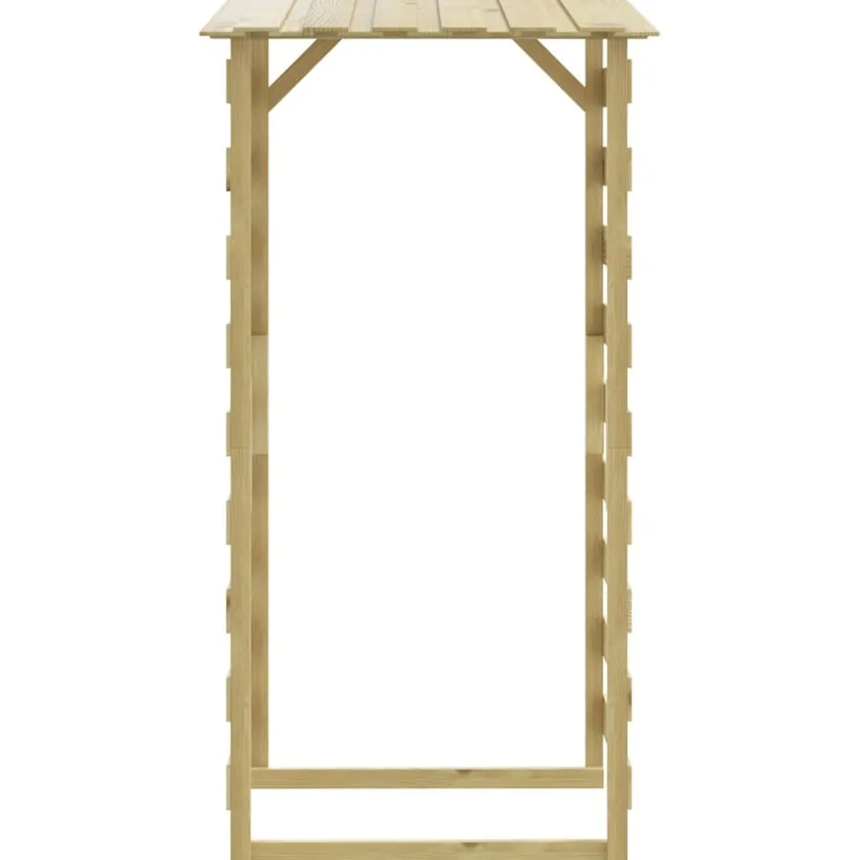 MAISON EXCLUSIVE - Pergolas avec toits 6 pcs 100x90x200 cm bois de pin imprégné