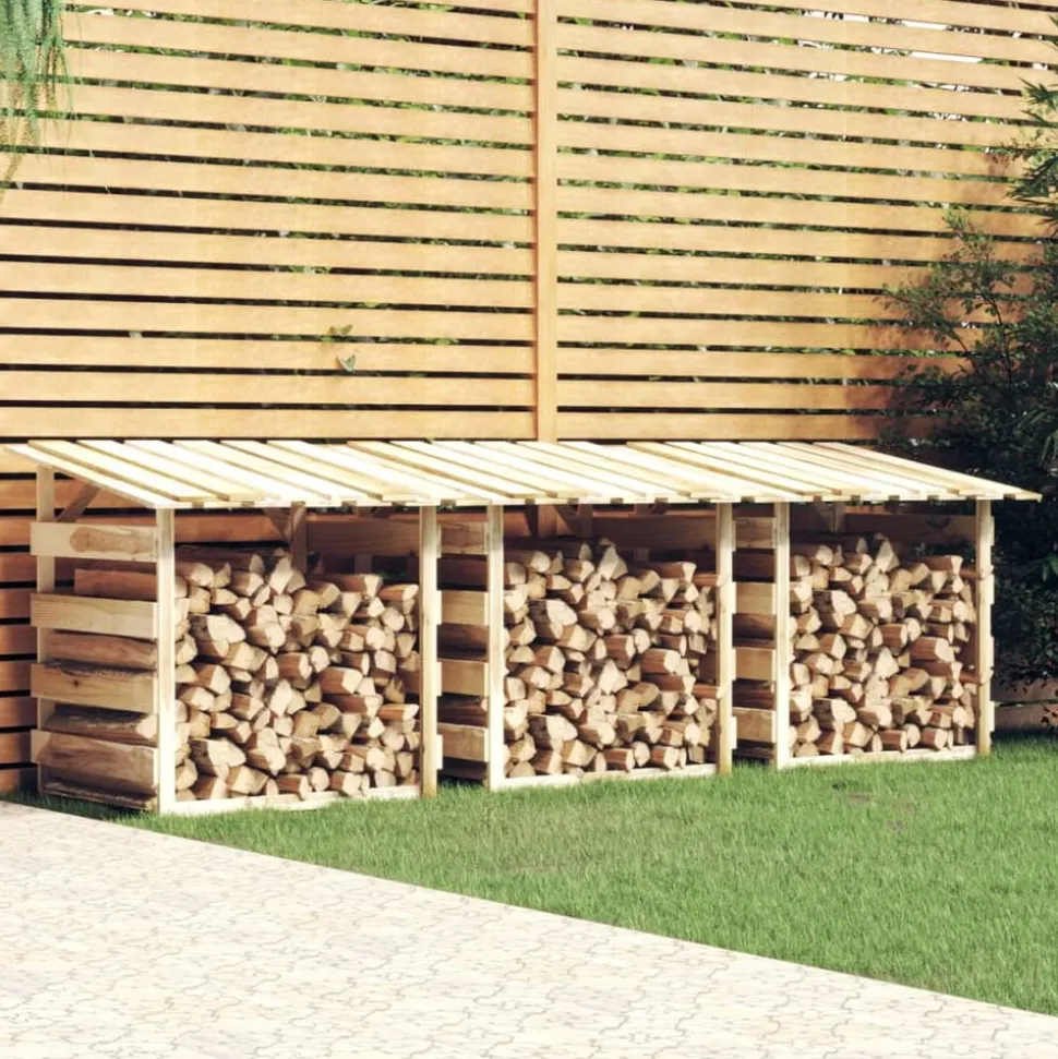 MAISON EXCLUSIVE - Pergolas avec toits 3 pcs 100x90x100 cm bois de pin imprégné