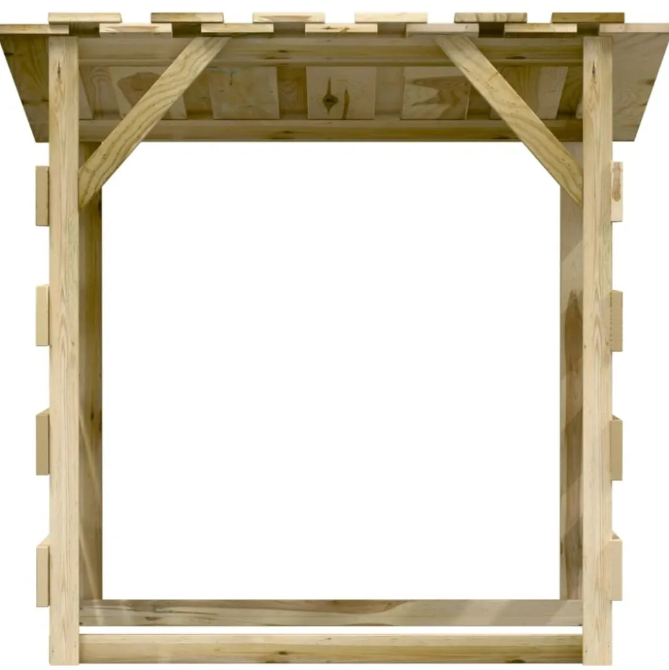 MAISON EXCLUSIVE - Pergola avec toit 100x90x100 cm bois de pin imprégné