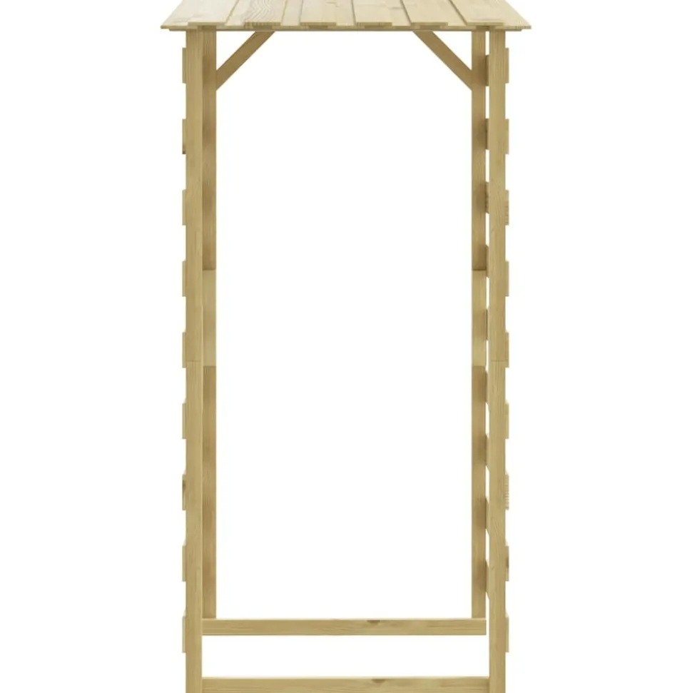 MAISON EXCLUSIVE - Pergolas avec toits 4 pcs 100x90x200 cm bois de pin imprégné