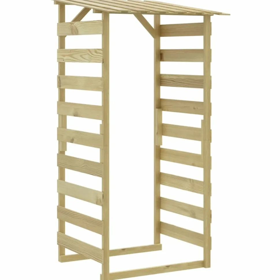 MAISON EXCLUSIVE - Pergolas avec toits 2 pcs 100x90x200 cm bois de pin imprégné