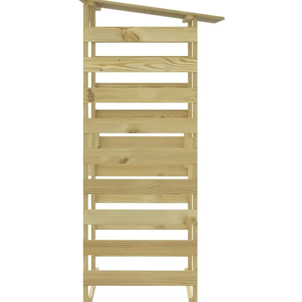 MAISON EXCLUSIVE - Pergolas avec toits 2 pcs 100x90x200 cm bois de pin imprégné