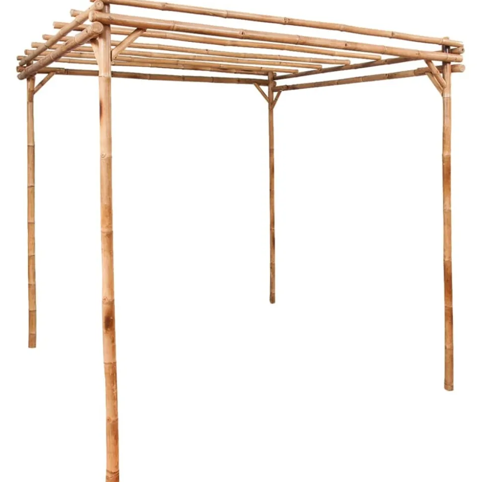 MAISON EXCLUSIVE - Pergola bambou 170x170x220 cm