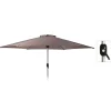 MAISON EXCLUSIVE - Progarden parasol de jardin mardi 270 cm taupe