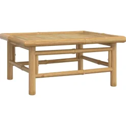 MAISON EXCLUSIVE - Salon de jardin 7 pcs avec coussins taupe bambou