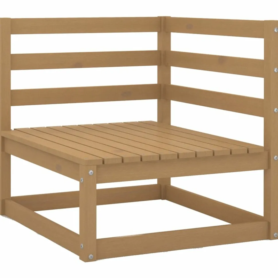 MAISON EXCLUSIVE - Salon de jardin 11 pcs bois de pin massif