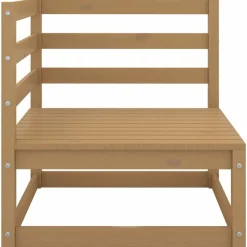 MAISON EXCLUSIVE - Salon de jardin 11 pcs bois de pin massif