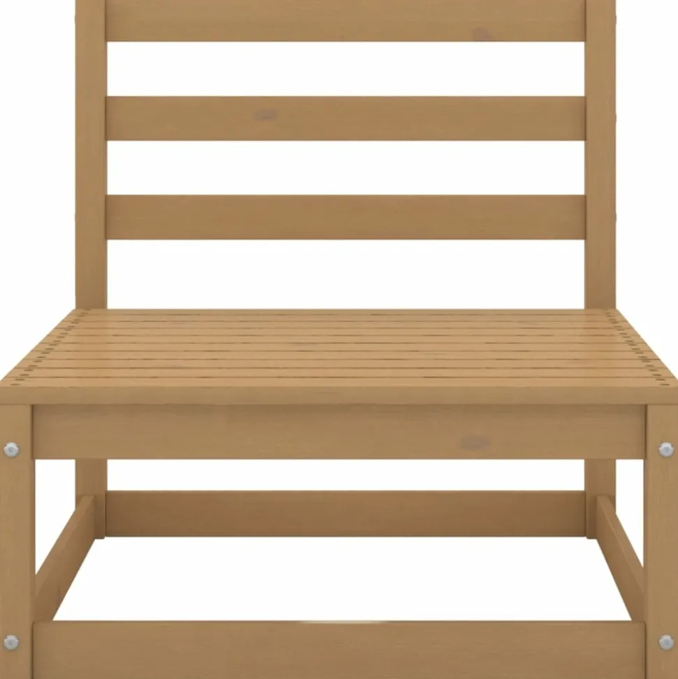 MAISON EXCLUSIVE - Salon de jardin 11 pcs bois de pin massif