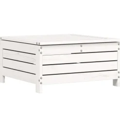 MAISON EXCLUSIVE - Salon de jardin 6 pcs blanc bois de pin massif