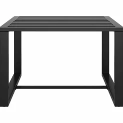 MAISON EXCLUSIVE - Salon de jardin 10 pcs avec coussins aluminium anthracite