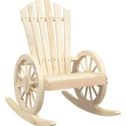 MAISON EXCLUSIVE - Salon de jardin 3 pcs bois de sapin massif