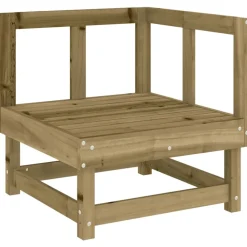 MAISON EXCLUSIVE - Salon de jardin 7 pcs bois de pin imprégné