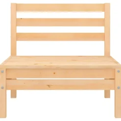 MAISON EXCLUSIVE - Salon de jardin 4 pcs bois de pin massif