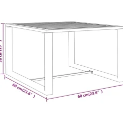 MAISON EXCLUSIVE - Salon de jardin 3 pcs avec coussins aluminium anthracite
