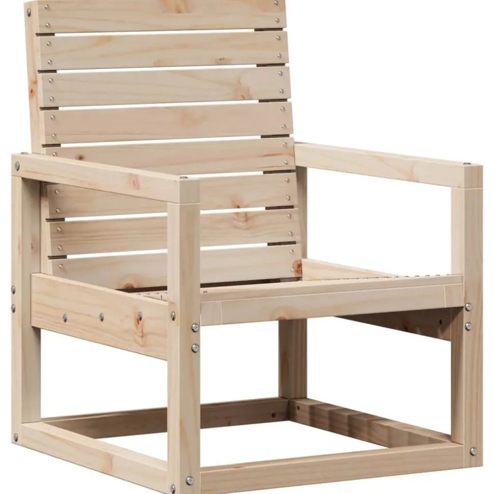 MAISON EXCLUSIVE - Salon de jardin 3 pcs bois massif de pin