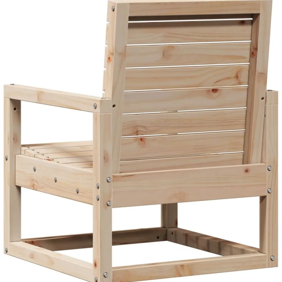 MAISON EXCLUSIVE - Salon de jardin 3 pcs bois massif de pin