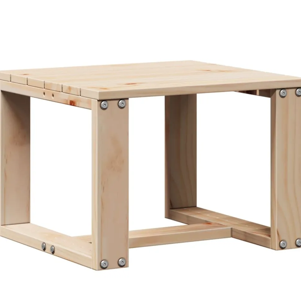 MAISON EXCLUSIVE - Salon de jardin 3 pcs bois massif de pin