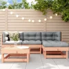MAISON EXCLUSIVE - Salon de jardin 5 pcs bois massif douglas