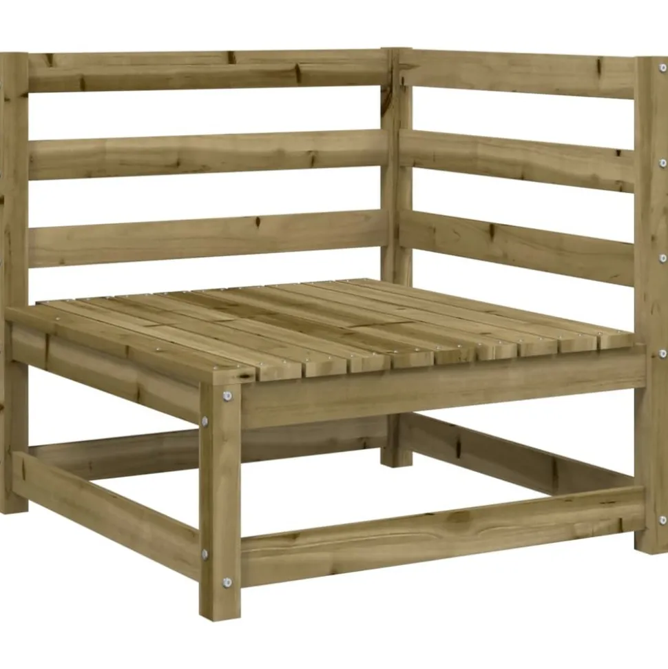 MAISON EXCLUSIVE - Salon de jardin 5 pcs bois de pin imprégné