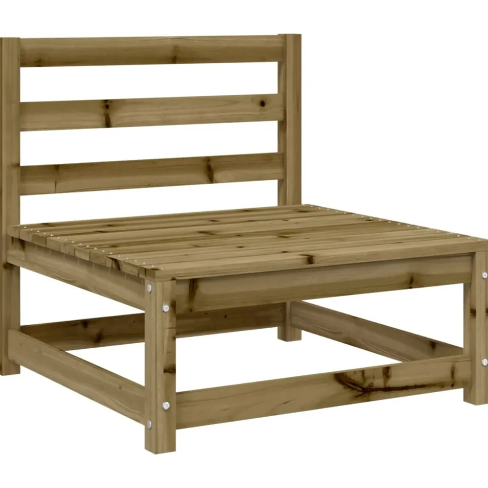 MAISON EXCLUSIVE - Salon de jardin 5 pcs bois de pin imprégné