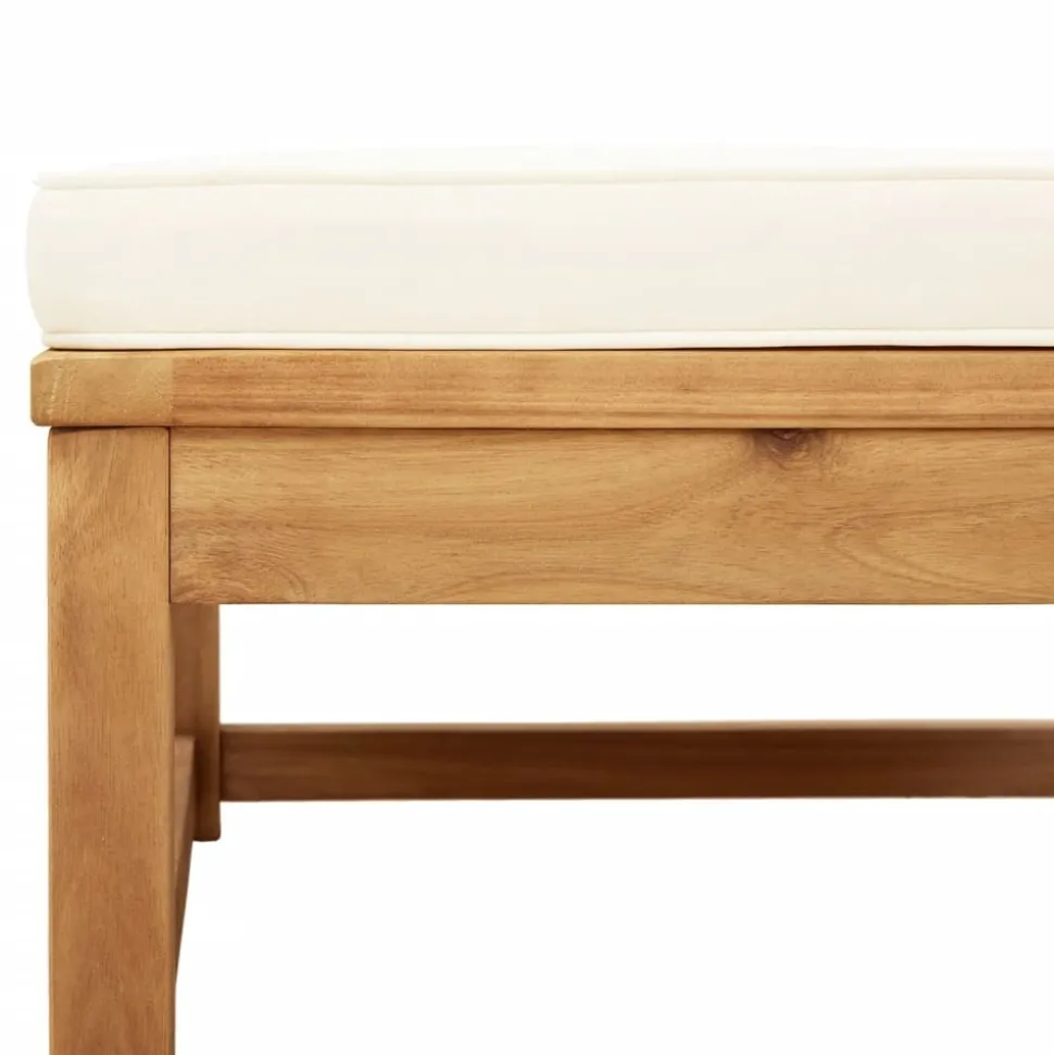MAISON EXCLUSIVE - Salon de jardin 6 pcs avec coussins bois d'acacia solide