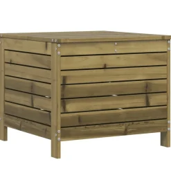 MAISON EXCLUSIVE - Salon de jardin 7 pcs bois de pin imprégné