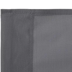 MAISON EXCLUSIVE - Salon de jardin 4 pcs tissu et acier gris