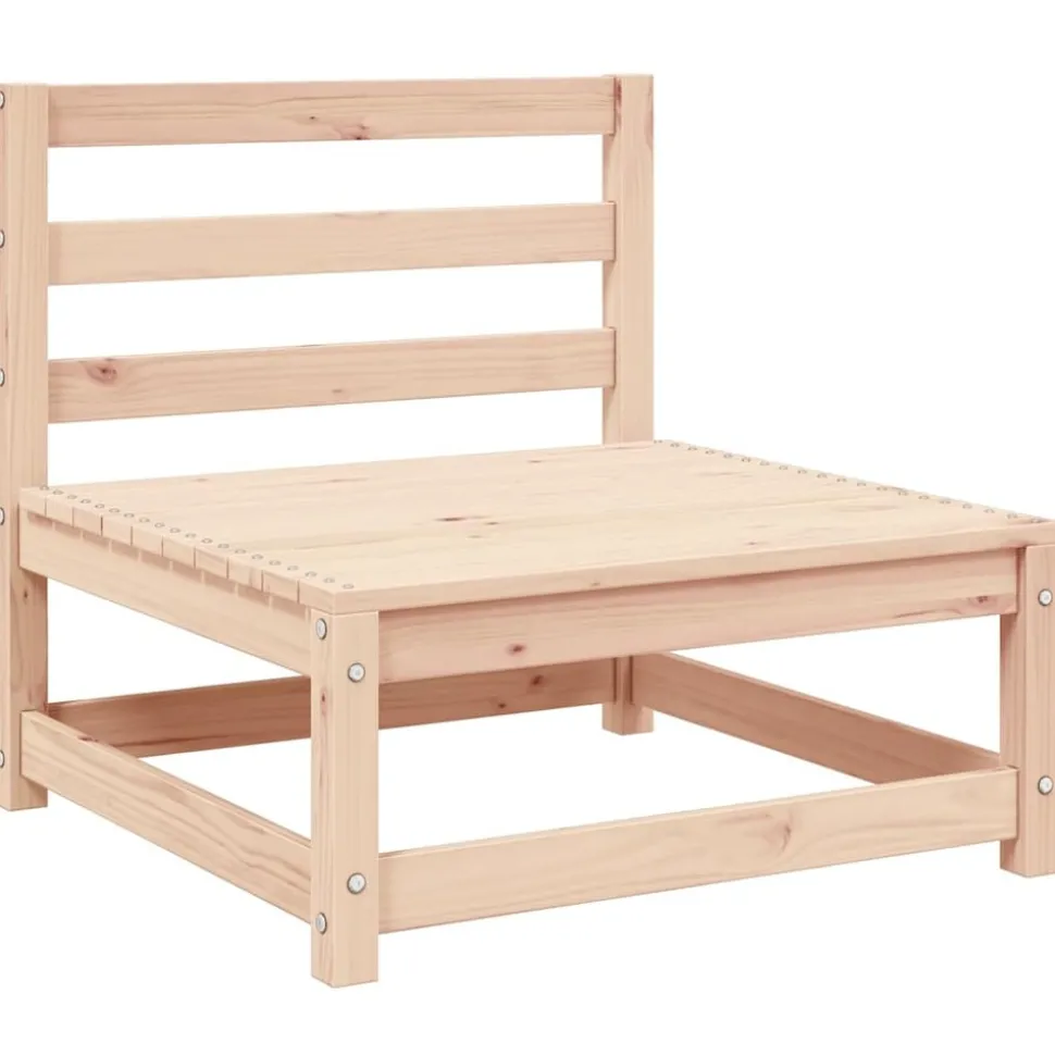 MAISON EXCLUSIVE - Salon de jardin 3 pcs bois massif de pin