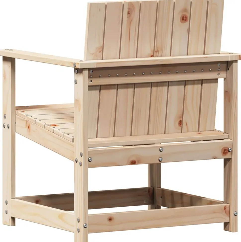 MAISON EXCLUSIVE - Salon de jardin 3 pcs bois massif de pin