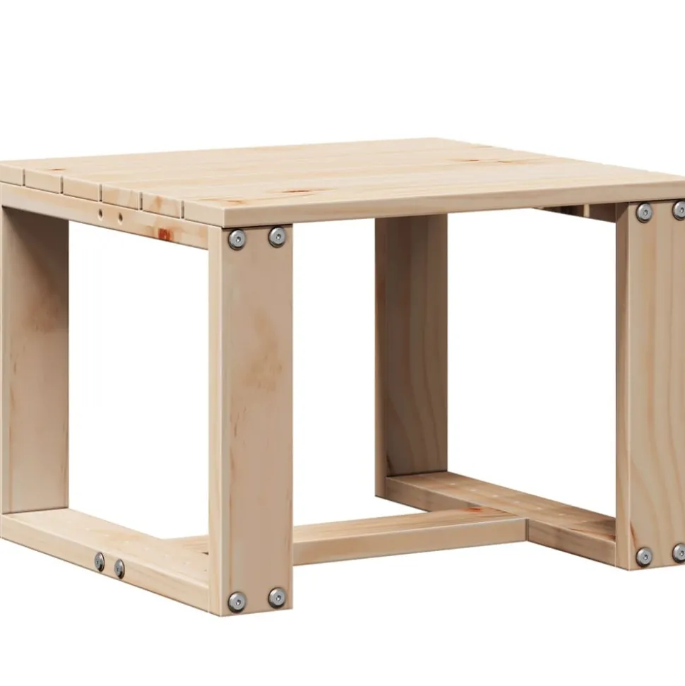 MAISON EXCLUSIVE - Salon de jardin 3 pcs bois massif de pin