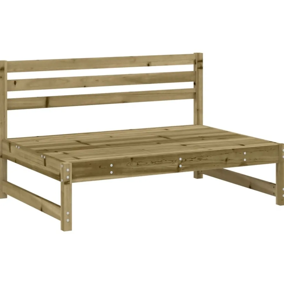 MAISON EXCLUSIVE - Salon de jardin 6 pcs bois de pin imprégné