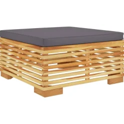 MAISON EXCLUSIVE - Salon de jardin 2 pcs bois de teck massif
