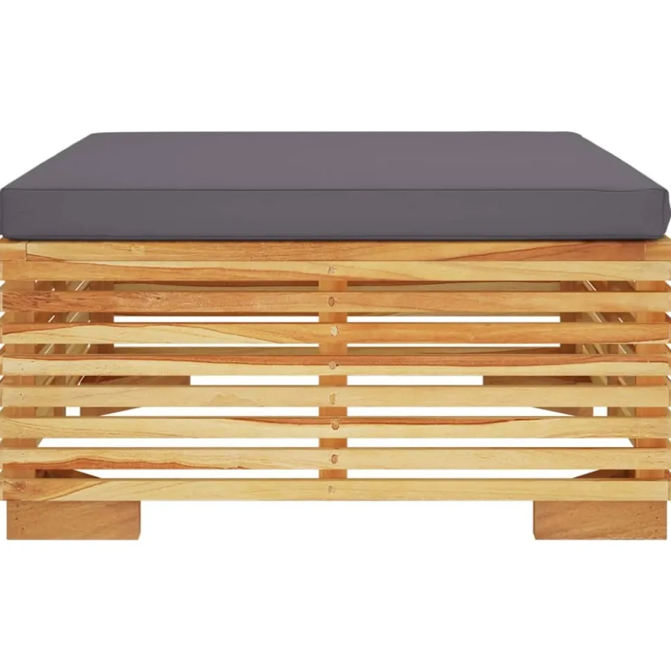 MAISON EXCLUSIVE - Salon de jardin 2 pcs bois de teck massif