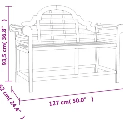 MAISON EXCLUSIVE - Salon de jardin 4 pcs bois de teck solide
