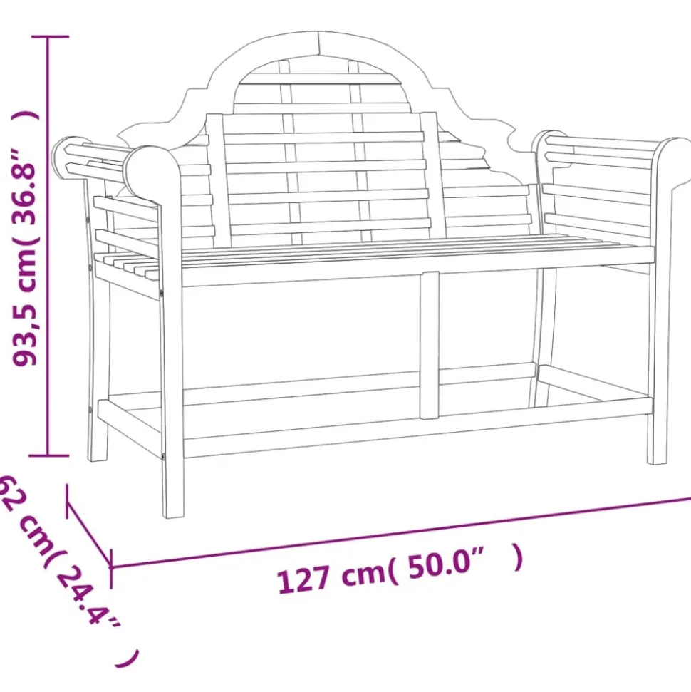 MAISON EXCLUSIVE - Salon de jardin 4 pcs bois de teck solide
