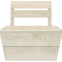 MAISON EXCLUSIVE - Salon de jardin palette 3 pcs bois d'épicéa imprégné