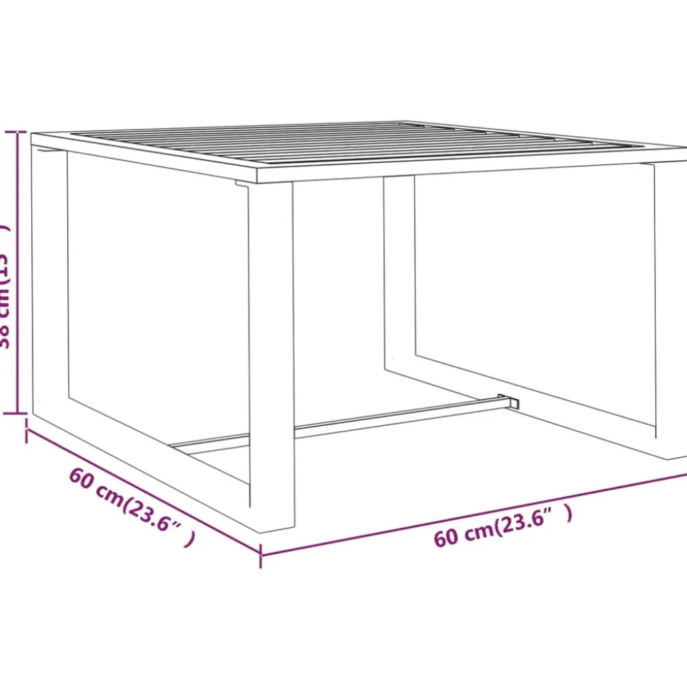 MAISON EXCLUSIVE - Salon de jardin 3 pcs avec coussins aluminium anthracite