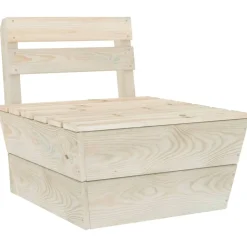 MAISON EXCLUSIVE - Salon de jardin palette 10 pcs bois d'épicéa imprégné