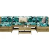 MAISON EXCLUSIVE - Salon de jardin 7 pcs bois de pin imprégné