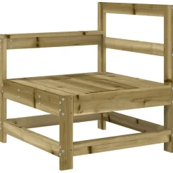 MAISON EXCLUSIVE - Salon de jardin 7 pcs bois de pin imprégné