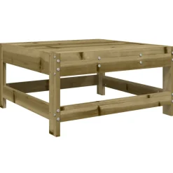 MAISON EXCLUSIVE - Salon de jardin 7 pcs bois de pin imprégné