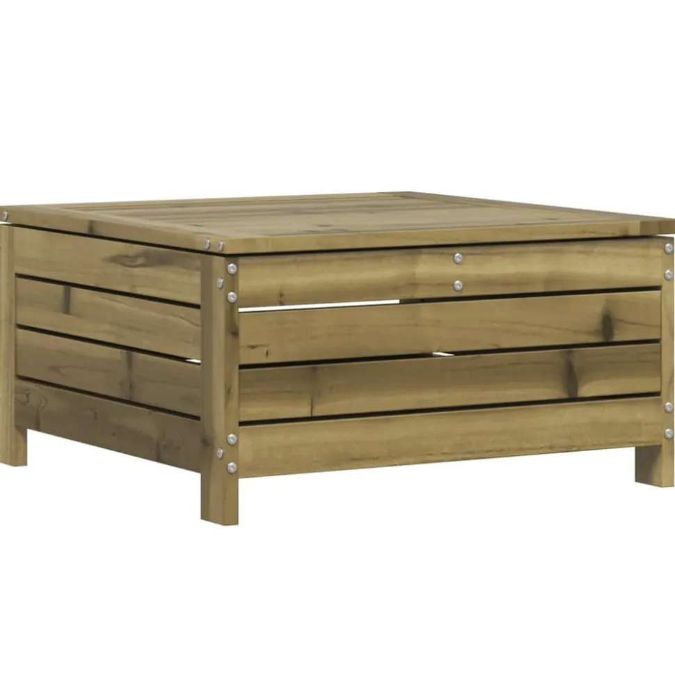 MAISON EXCLUSIVE - Salon de jardin 7 pcs bois de pin imprégné